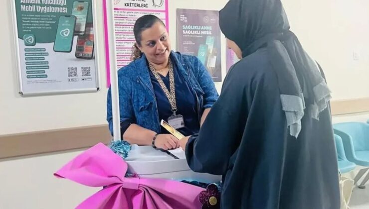 Bayburt’ta anne adaylarına gebe okulu ve mobil uygulama tanıtıldı