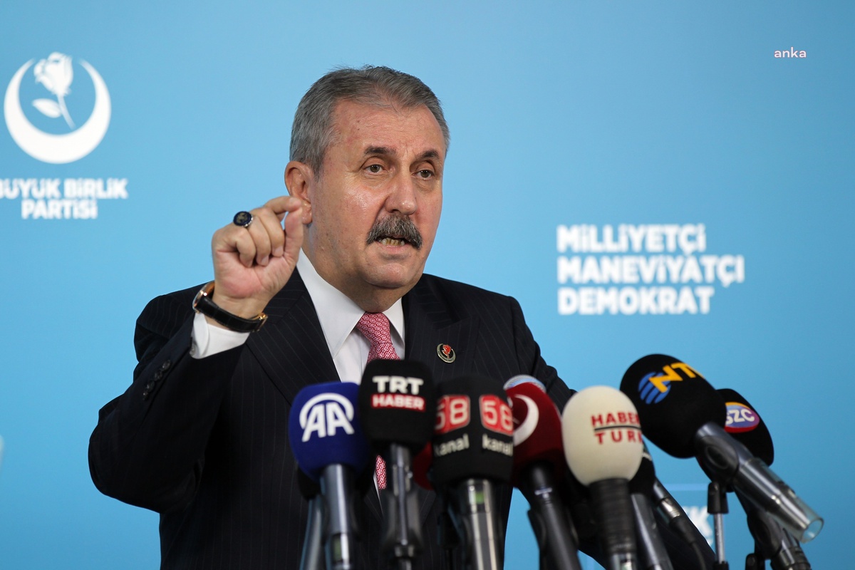 BBP Lideri Destici’den Netanyahu’nun Erdoğan’a yönelik sözlerine tepki
