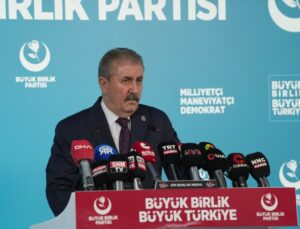 BBP’li Destici, Yazıcıoğlu soruşturmasında 38 gözaltı, 36 tutuklama olduğunu açıkladı