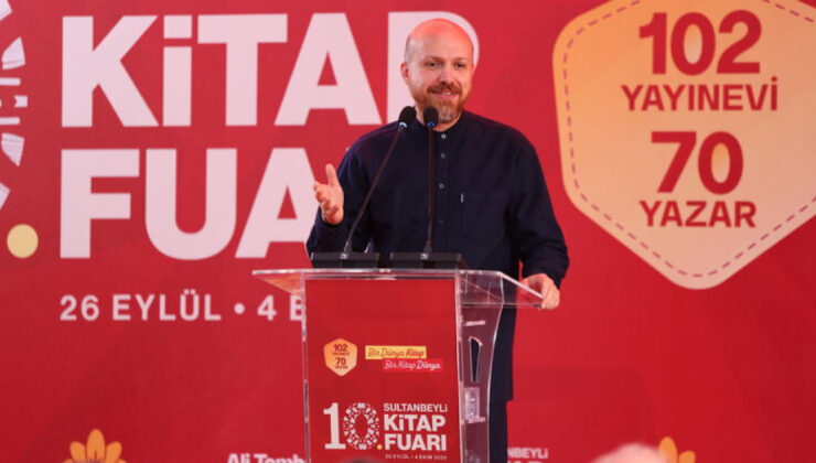 Bilal Erdoğan Sultanbeyli Kitap Fuarı’nda kitap okumanın önemini anlattı