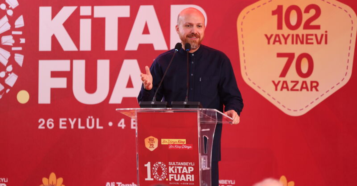 Bilal Erdoğan Sultanbeyli Kitap Fuarı’nda kitap okumanın önemini anlattı