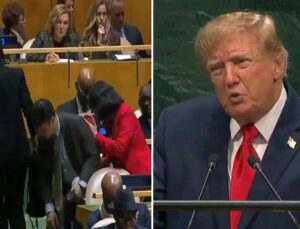 BM Genel Kurulu’nda konuşan Trump’a soğuk duş: Küba heyeti salonu terk etti