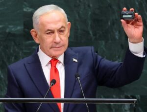 BM’den Netanyahu’nun çağrı cihazlı mesajına tepki: Salonun ciddiyetine saygı gösterin