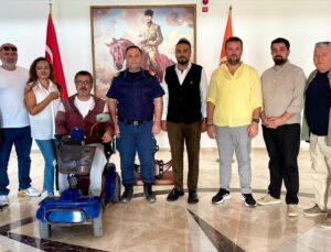 Bodrum Gazeteciler Cemiyeti, Deniz Binbaşı Mahmat’a hayırlı olsun ziyaretinde bulundu