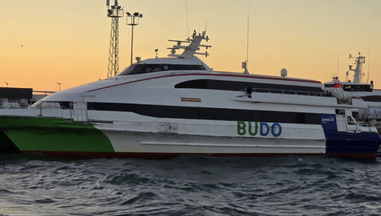 Bursa-İstanbul deniz otobüsü seferleri hava koşulları nedeniyle durduruldu