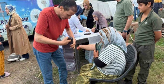 Çarşamba’da mevsimlik tarım işçilerine sağlık taraması