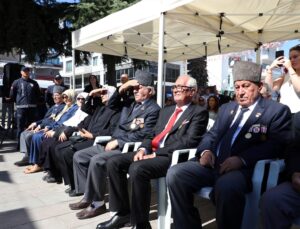 Çiftlikköy’de Gaziler Günü dolayısıyla tören düzenlendi