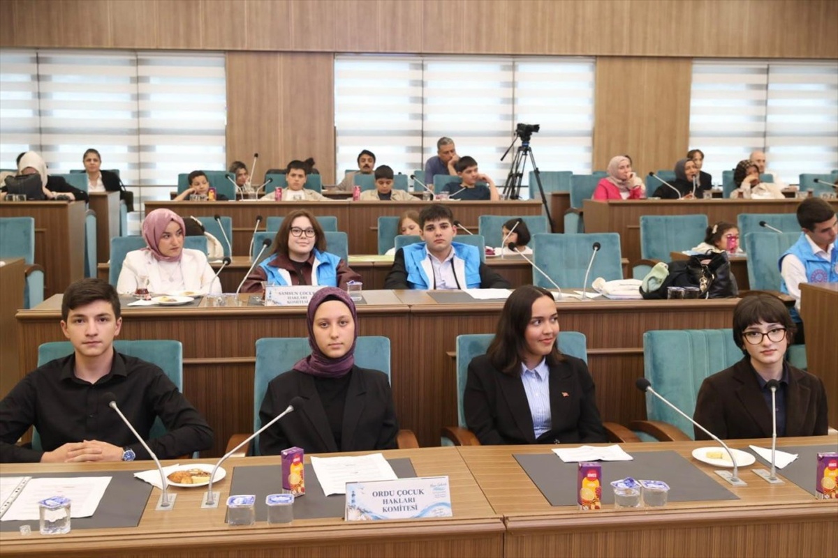 COP31 Karadeniz İklim Zirvesi’nde çocuk temsilciler Ordu’da toplandı