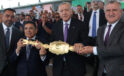 Cumhurbaşkanı Erdoğan Atatürk Havalimanı’ndaki final müsabakasını izledi