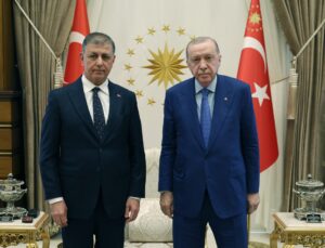 Cumhurbaşkanı Erdoğan, İzmir Büyükşehir Belediye Başkanı Tugay’ı kabul etti