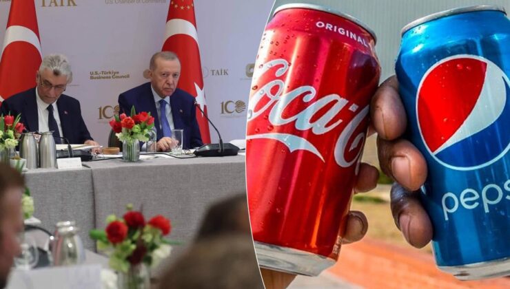 Cumhurbaşkanı Erdoğan’dan Pepsi ve Coca Cola yöneticilerine zor soru