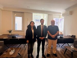 DEM Parti İstanbul İl Örgütü, LFI’li Saint-Martin’i ağırladı; Kürt meselesi konuşuldu