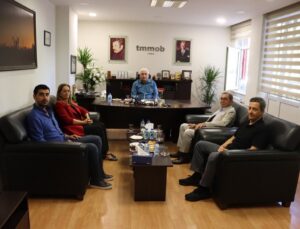 DİSK Genel Başkanı Çerkezoğlu’ndan TMMOB’a ziyaret