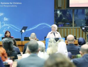 Emine Erdoğan: Çocuğun güvenliğini sağlama sorumluluğu hepimizindir