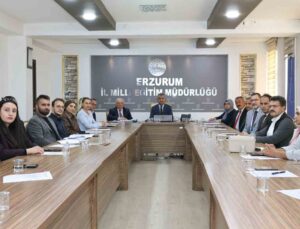 Erzurum’da rehberlik komisyonu akran zorbalığına karşı okul güvenliğini değerlendirdi