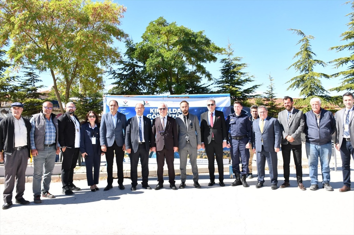 Eskişehir Seyitgazi’de havacılık ve uzay şenliği kırsaldaki öğrencilerle başladı