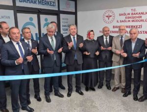 Eskişehir’de bağımlı hastalar için BAHAR Merkezi düzenlenen törenle açıldı