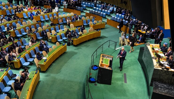 Filistin asıllı milletvekili Tibi, BM’de boş salona konuşan Netanyahu’yla dalga geçti
