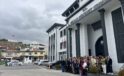Geometrik desenler çalıştayı heyeti, Niksar Kaymakamı Perçi’yi ziyaret etti