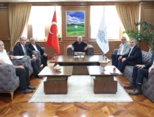 Göynücek Belediye Başkanı Şahin’den Ordu Büyükşehir Belediyesine ziyaret