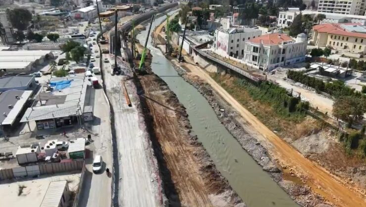 Hatay Valisi Masatlı, Asi Nehri Islahı kapsamında Ata Köprüsü çalışmalarını inceledi