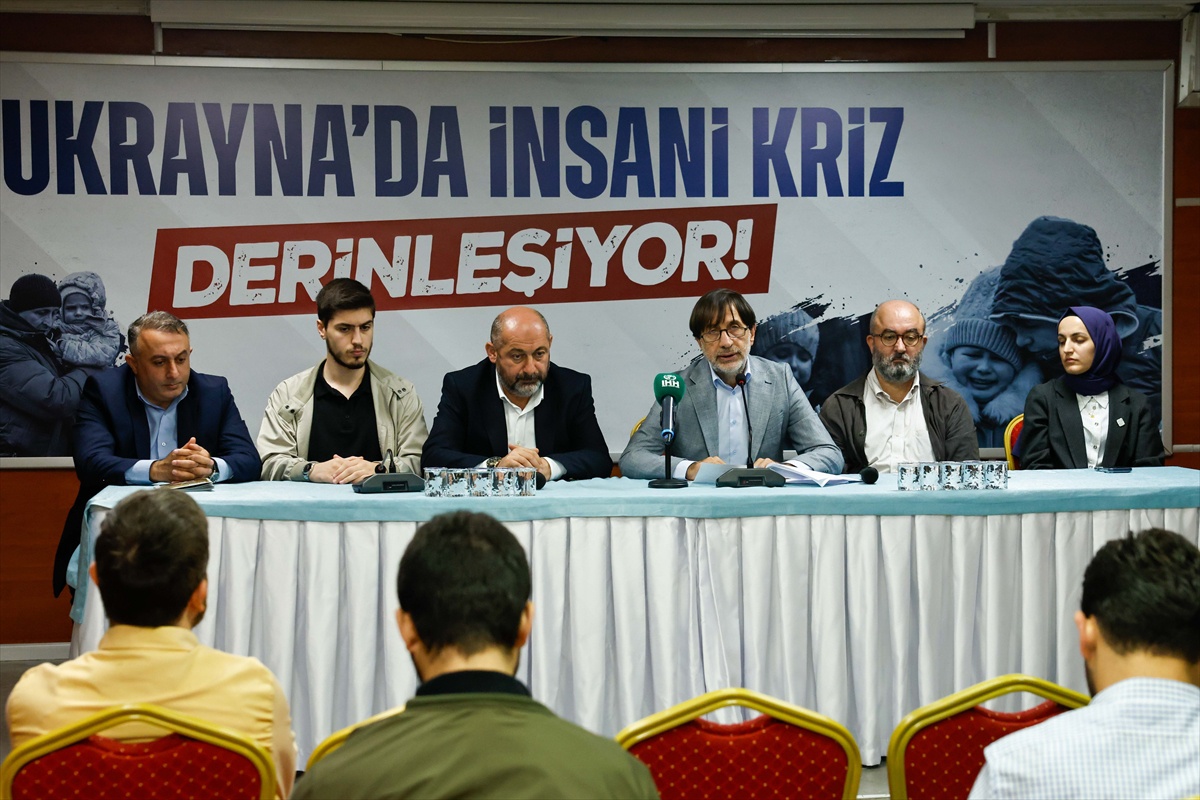 İHH öncülüğündeki STK’ler Ukrayna’da güvenli insani yardım koridoru açılmasını istedi