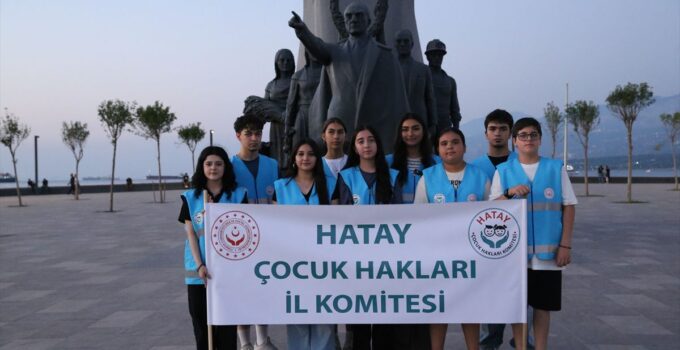 İskenderun’da Çocuklardan ‘İlaçsız Tarım’ Videosu
