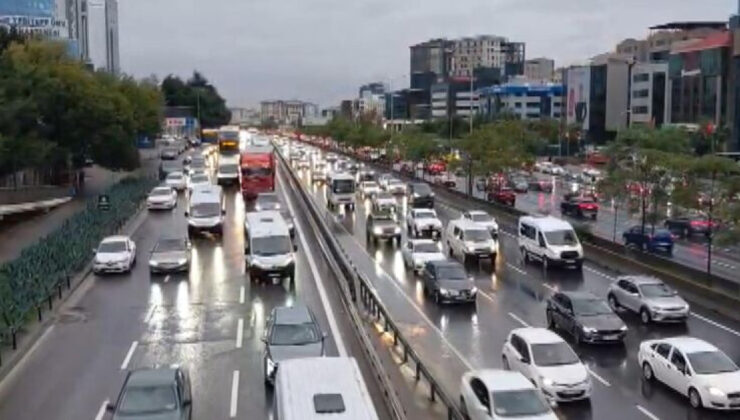 İstanbul’da trafik yoğunluğu artıyor! İşte son durum