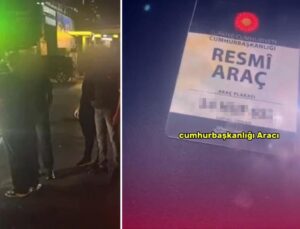 İstanbul’un göbeğinde esrarengiz kaza! Araçtaki fors ve kart dikkat çekti