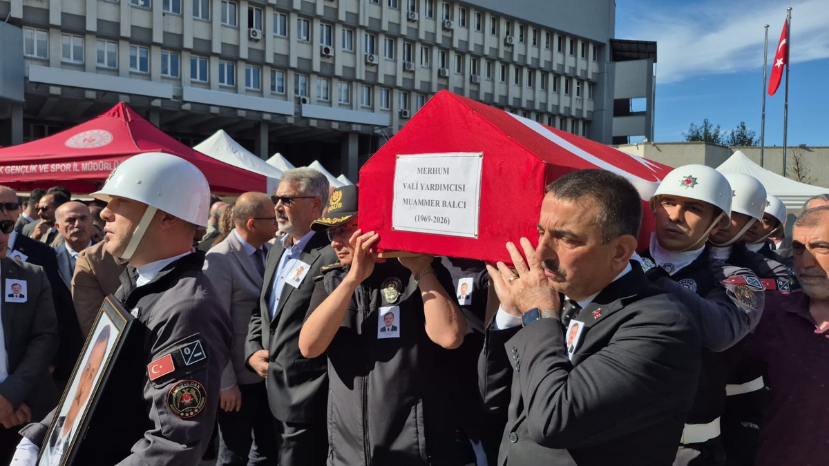 Kalp krizi sonucu ölen Zonguldak Vali Yardımcısı Balcı için tören düzenlendi