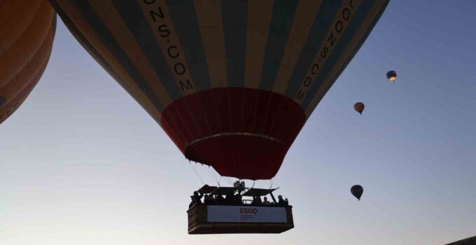 Kapadokya semalarında rahim ağzı kanseri farkındalığı: Balonlarla ‘kansere karşı el ele’ mesajı