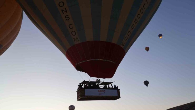 Kapadokya semalarında rahim ağzı kanseri farkındalığı: Balonlarla ‘kansere karşı el ele’ mesajı
