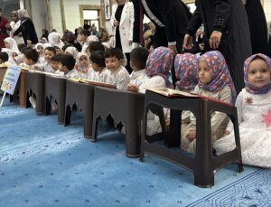 Karabük Safranbolu’da 4-6 yaş öğrenciler için Bed-i Besmele programı gerçekleştirildi