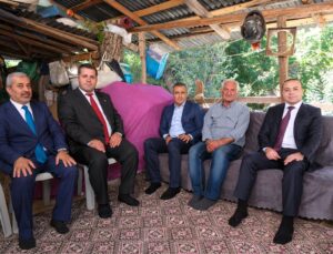 Karaman Valisi Çiçek Sarıveliler ilçesini ziyaret etti
