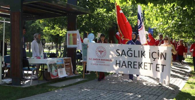 Karaman’da Halk Sağlığı Haftası etkinliği düzenlendi
