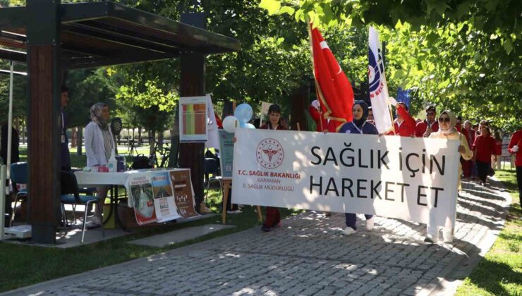 Karaman’da Halk Sağlığı Haftası etkinliği düzenlendi