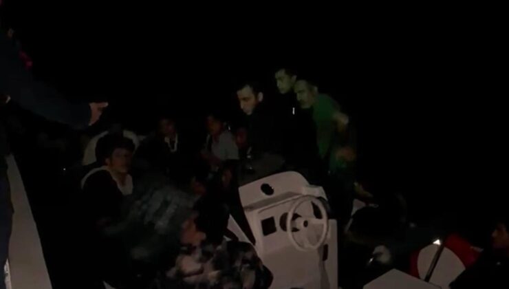 Karanlığa güvendiler ama radardan saklanamadılar! 24 düzensiz göçmen yakalandı