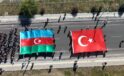 Kars’ta Karabağ şehitleri için ‘İki Devlet Tek Yürek’ yürüyüşü