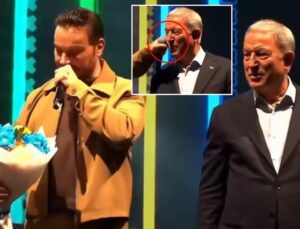 Konserde beklenmedik kaza! Hulusi Akar neye uğradığını şaşırdı
