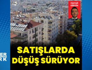 Konut satışlarında gerileme