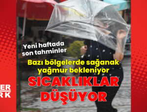 Kuzey, iç ve batı kesimlerde hava sıcaklıkları 4 ila 8 derece azalacak