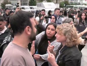LGBTİ+ operasyonlarına karşı Çağlayan’da yapılmak istenen açıklamaya polis müdahalesi: Gazetecilerin de aralarında bulunduğu çok sayıda kişi gözaltında