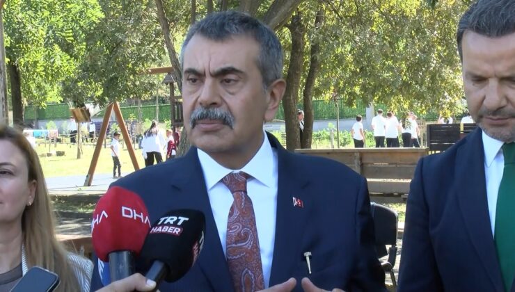 MEB Bakanı Tekin, Beykoz Bozhane Tabiat Mektebi’nde oyunla kültür aktarımını anlattı