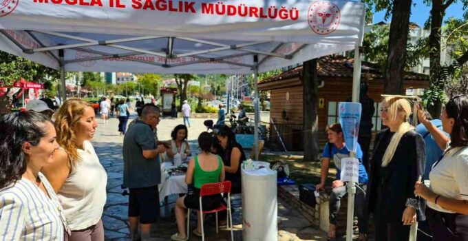 Menteşe’de Halk Sağlığı Haftası etkinliği