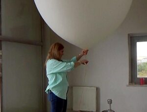 Meteoroloji 12. Bölge Müdürlüğü, Erzurum’da günde 2 kez balonla üst atmosferi ölçüyor