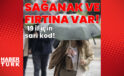 Meteoroloji’den 19 il için sarı kod! Sağanak yağmur ve kuvvetli rüzgar etkili olacak