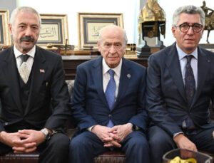 MHP Genel Merkezi’nde gerçekleşen görüşmede taraflar bir araya geldi