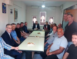 MHP’li Milletvekili Yüksel, Gömeç İlçe Başkanı Arslan’a Terörsüz Türkiye’yi vurguladı