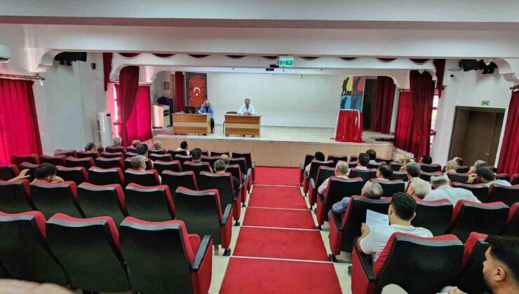 Muğla Köyceğiz’de yeni Müftü Sözen, personelle ilk toplantısını yaptı