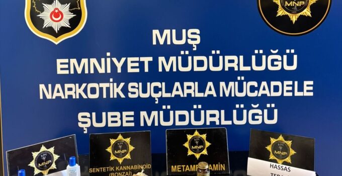 Muş’ta Uyuşturucu Operasyonu: 5 Gözaltı